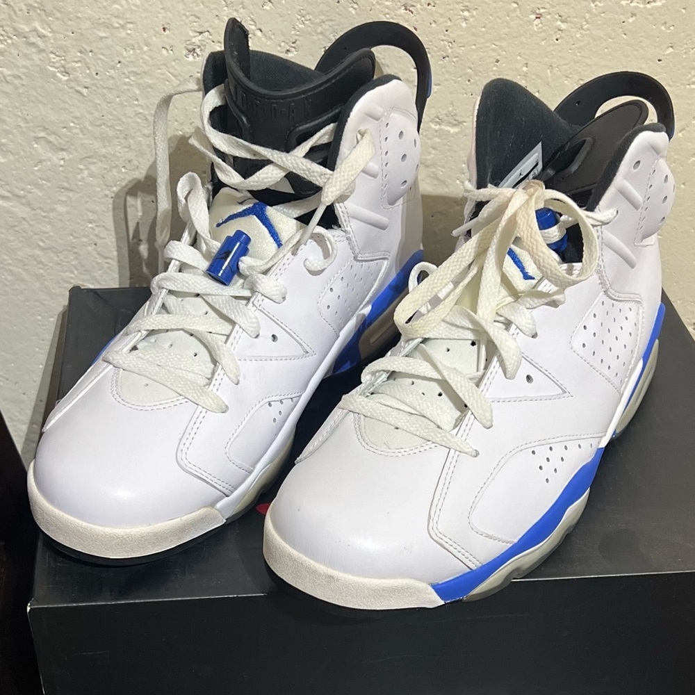Jordan 6 Sports blue size 10.5